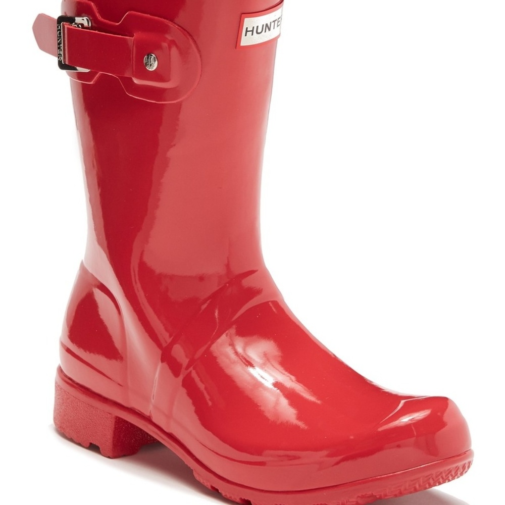 Hunter Original Short Gloss Waterproof Rain Boot